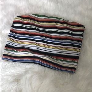 Multi color stripe tube top (Urban Outfitters)